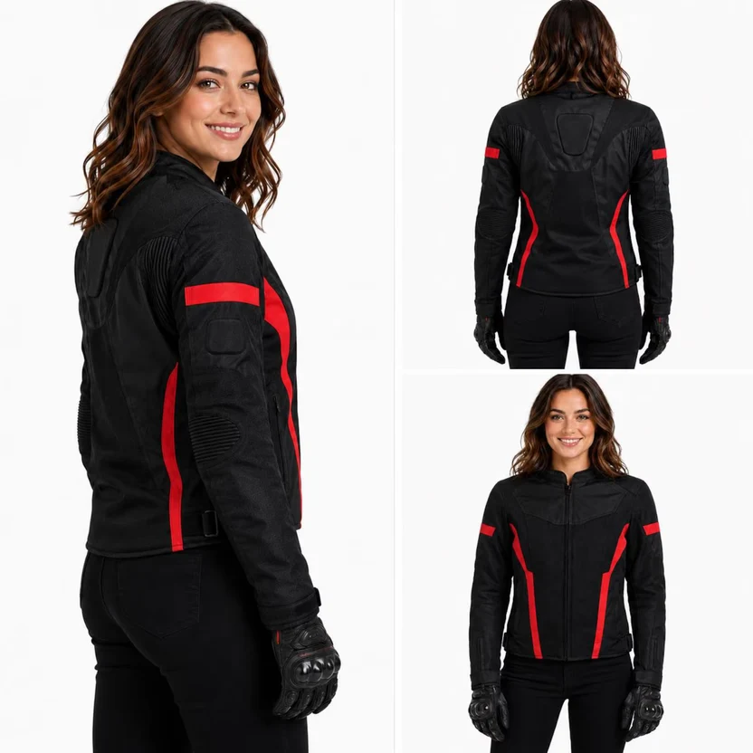 Women's Motorcycle Mesh Jacket Level 2 Armor