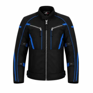 mens-black-textile-mesh-motorcycle-riding-jacket-level-2-armor